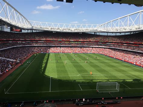 emirates seating view|Photos at emirates stadium .
